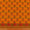 South Cotton Golden Orange Colour 43 inches Width Geometric Print With Two Side Border Fabric freeshipping - SourceItRight