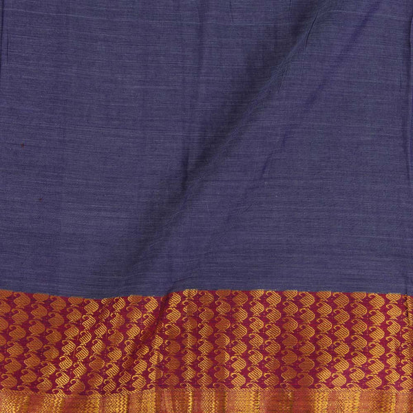 Mercerised Cotton Lavender Two Tone 45 inches Width With Two Side Ethnic Gold Border Fabric for Sarees and Kurtis freeshipping - SourceItRight