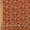 Cotton Mustard Colour Jaal with Two Side Gold Border Fabric Online 9827AP