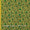 South Cotton Green X Yellow Cross Tone Jaal with One Side Zari Border Fabric Online 9827Y