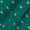 Cotton Satin Rama Green Colour 41 inches Width Ek Bundi  Bandhani Fabric freeshipping - SourceItRight