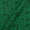Warli With Two Side Border Green X Mustard Cross Tone Fancy Chanderi Feel Fabric Online 9853AT3