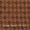 Buy Dabu Cotton Coral Gold Colour Geometric Block Print 43 Inches Width Fabric 9881B Online