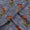 Santoon Blue Grey Colour 42 inches Width Floral Print Fabric freeshipping - SourceItRight