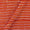 Dabu Cotton Poppy Orange Colour Geometric Batik Block Print Fabric Online 9888FG