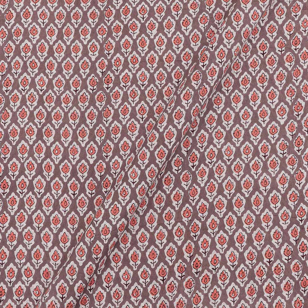 Cottton Cedar Colour 43 Inches width Floral Print Fabric freeshipping - SourceItRight