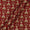 Silk Feel Muslin Maroon Colour Floral Print Viscose Fabric Online 9894Q