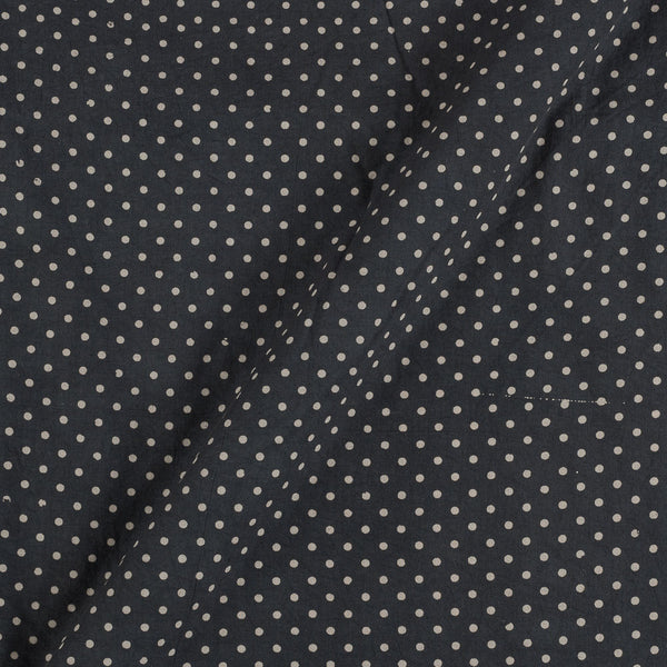 Cotton Grey Colour Polka Dots Dusty Print Gamathi Fabric freeshipping - SourceItRight