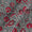 Cotton Cambridge Blue Colour Floral Hand Block Print Fabric 9931BW Online