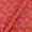 Soft Cotton Sugar Coral Colour Floral Jaal Print Fabric Online 9934EK2