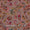 Cotton Mul Mauve Colour Paisley Print Fabric 9945BE