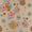 Cotton Mul Beige Colour Floral Print Fabric Online 9945BN