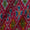 Buy Flex Cotton Rani Pink Colour Ethnic Geometric Print Fabric Online 9949A