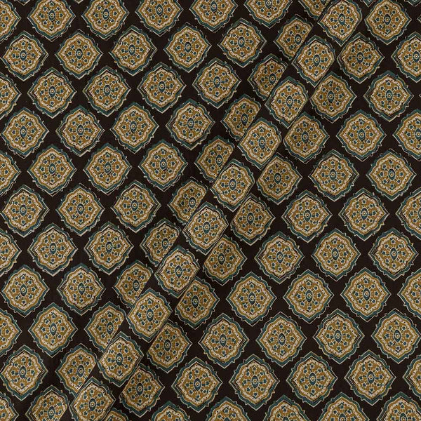 Cotton Charcoal Colour Geometric Print 43 Inches Width Fabric freeshipping - SourceItRight