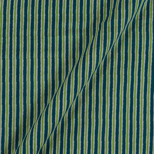 Cotton Mint Colour 43 Inches Width Stripe Fabric freeshipping - SourceItRight
