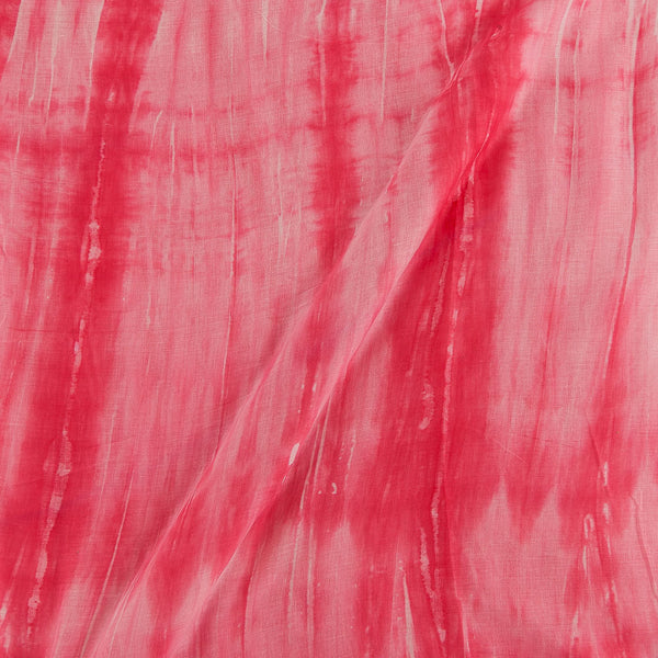 Buy Voile Type Cotton Candy Pink Colour Tie Dye Print Fabric Ideal For Dupatta Online 9958ER