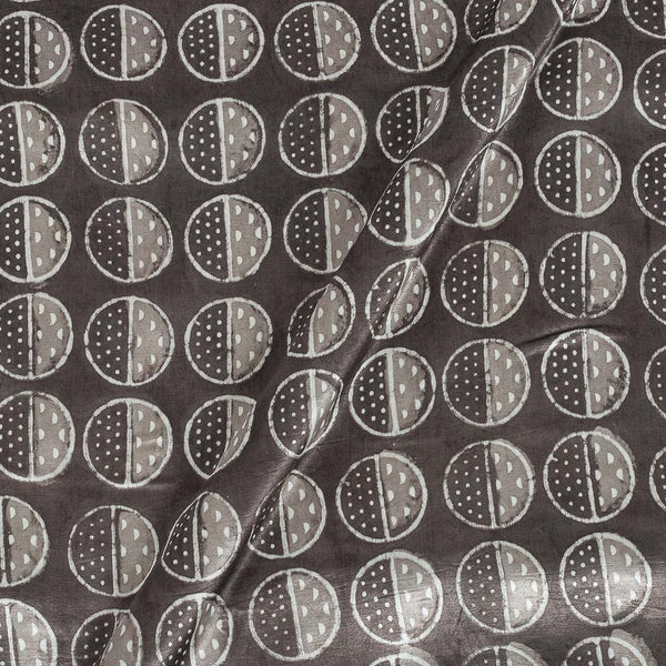 Gaji Dabu Geometric Print Cedar Colour 45 inches Width Fabric freeshipping - SourceItRight