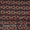 Ajrakh Cotton Maroon Colour Natural Geometric Block Print Fabric freeshipping - SourceItRight