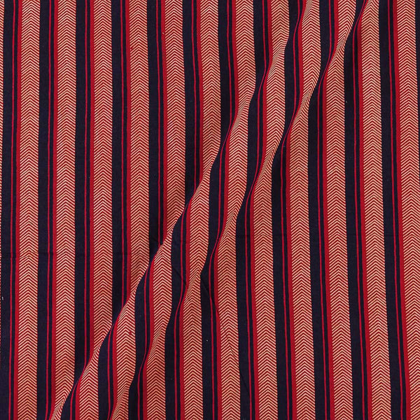 Buy Ajrakh Theme Red Colour Geometric Print Cotton Fabric Online 9970FK