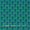 Flex Cotton Aqua Blue Colour 43 Inches Width Floral Block Print Fabric freeshipping - SourceItRight