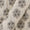 Cotton Ivory Colour Floral Print Fabric Online 9980BL