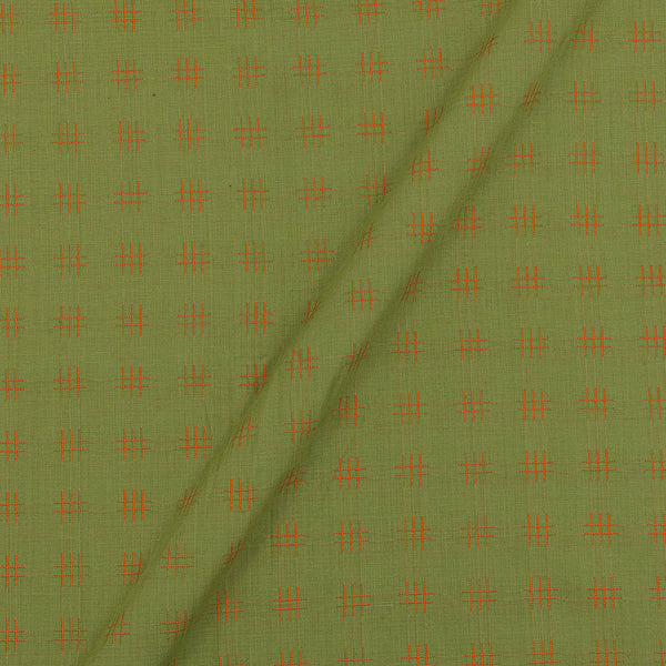 Cotton Jacquard Lime Green Colour 43 Inches Width Geometric Pattern Fabric freeshipping - SourceItRight