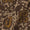 Buy Cotton Vanaspati [Natural Dye] Cedar Colour Jaal Hand Block Print Fabric Online 9994AY