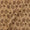 Cotton Vanaspati [Natural Dye] Beige Colour Tree Motif Hand Block Print Fabric Online 9994DW