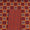 Maroon & Brick Two Piece Unstitched Dress Material freeshipping - SourceItRight