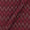 Cotton Ikat Maroon X Black Cross Tone Washed Fabric Online D9150L10