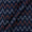 Cotton Ikat Midnight Blue Colour Washed Fabric Online D9150L14 
