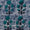 Cotton Double Kaam Kutchhi Wax Batik Print Blue Berry Colour Sanganeri Pattern Fabric freeshipping - SourceItRight