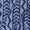 Cotton Single Kaam Kutchhi Wax Batik Print Violet Indigo Colour All Over Border Pattern Fabric freeshipping - SourceItRight