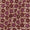 Cotton Double Kaam Kutchhi Wax Batik Print Dark Maroon Lavender Colour Floral Pattern 43 Inches Width Fabric freeshipping - SourceItRight