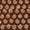 Cotton Single Kaam Kutchhi Wax Batik Print Brown Colour Geometric Print Fabric freeshipping - SourceItRight