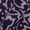 Cotton Single Kaam Kutchhi Wax Batik Print Blue Berry Colour Floral Jaal Print Fabric freeshipping - SourceItRight