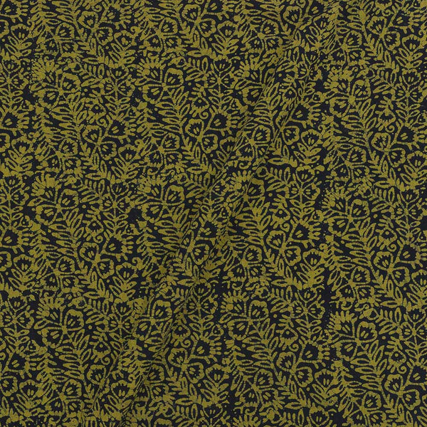 Cotton Single Kaam Kutchhi Wax Batik Print Acid Green Colour Jaal Pattern 45 Inches Width Fabric freeshipping - SourceItRight