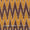 Cotton Ikat Orange and Wine Colour Washed Fabric Online T9150N6